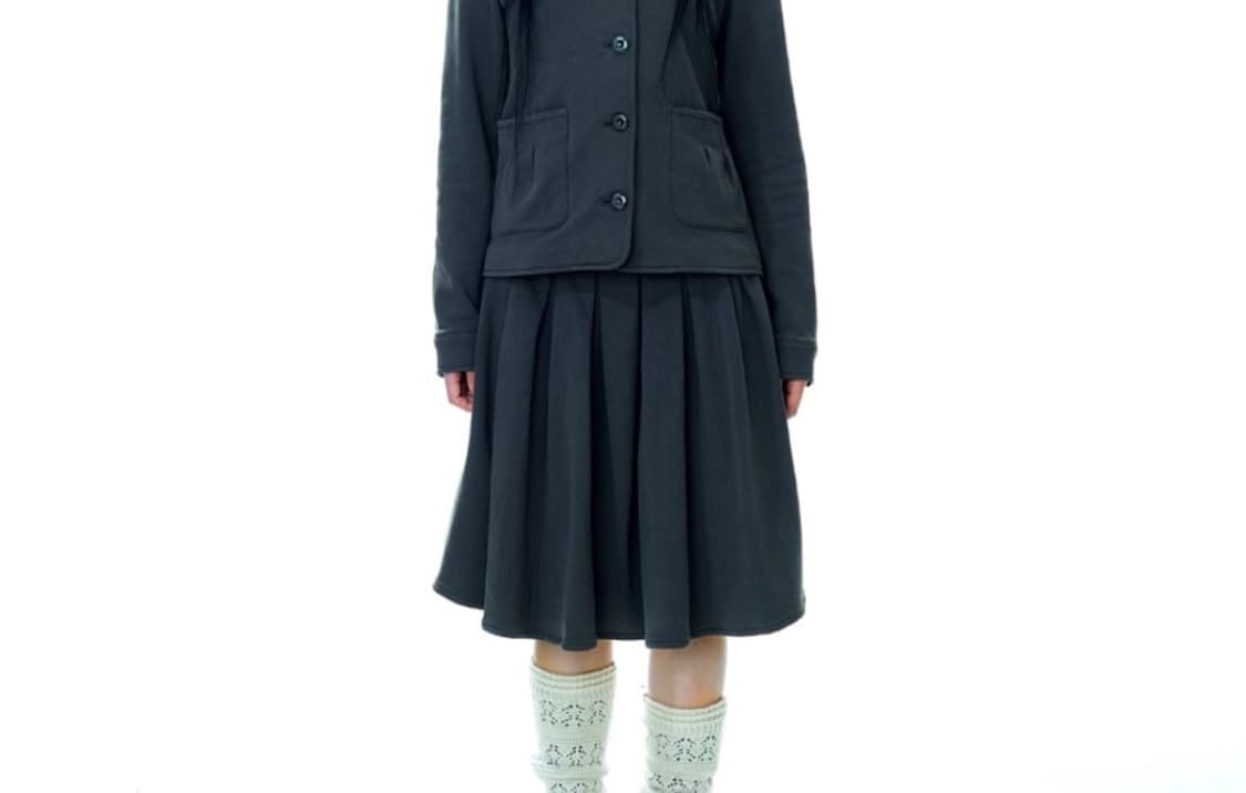 코이세이오 skirt charcoal 상품이미지1