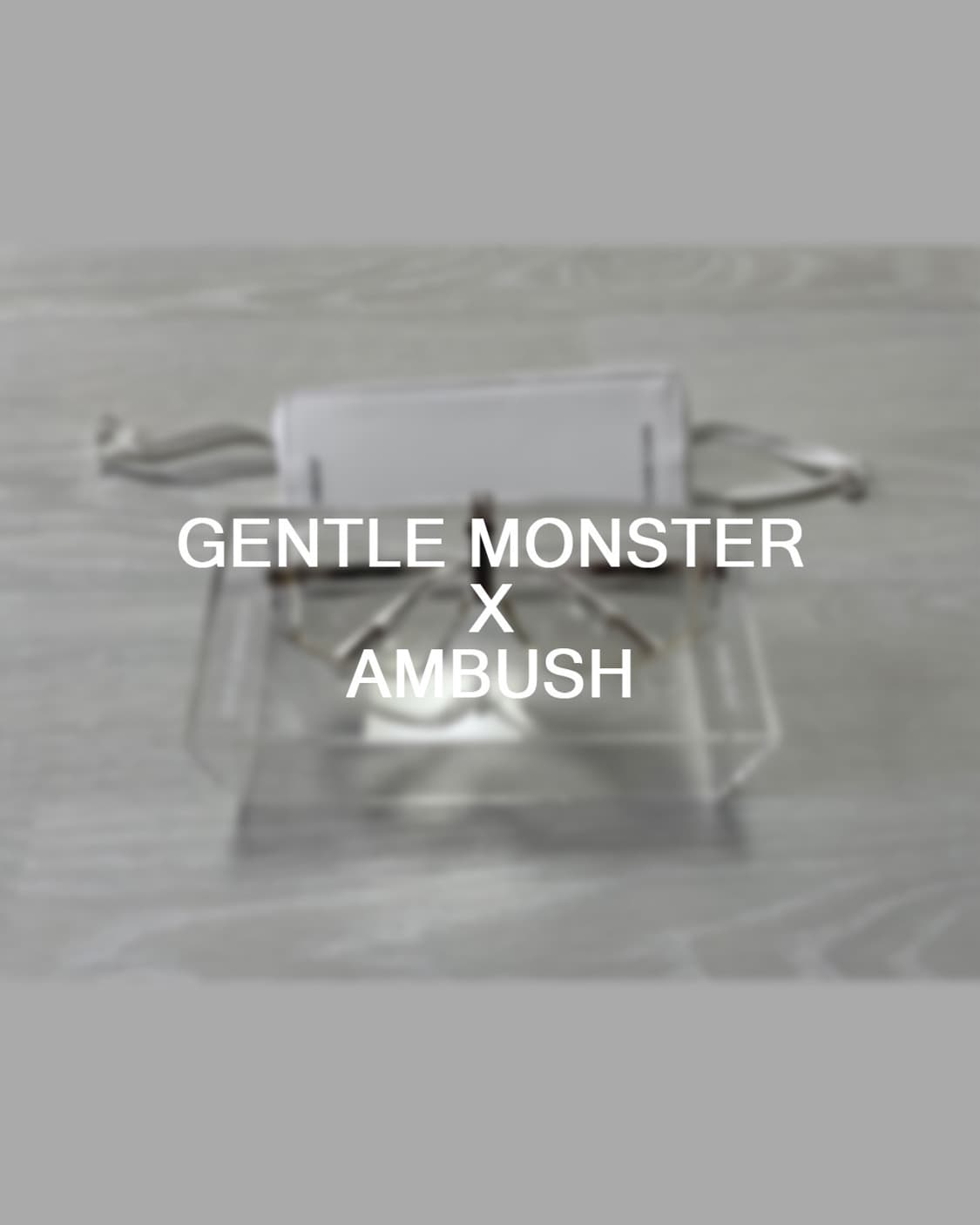 젠틀몬스터 x 앰부쉬 집타이 선글라스 상품이미지1