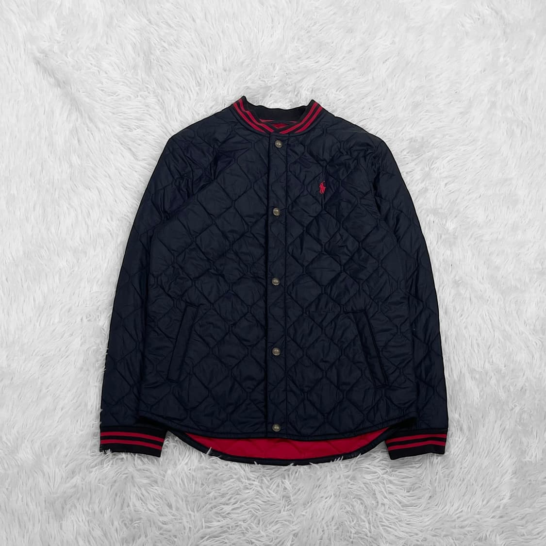 폴로 랄프로렌 다이아몬드 퀄팅 자켓 블랙 상품이미지2