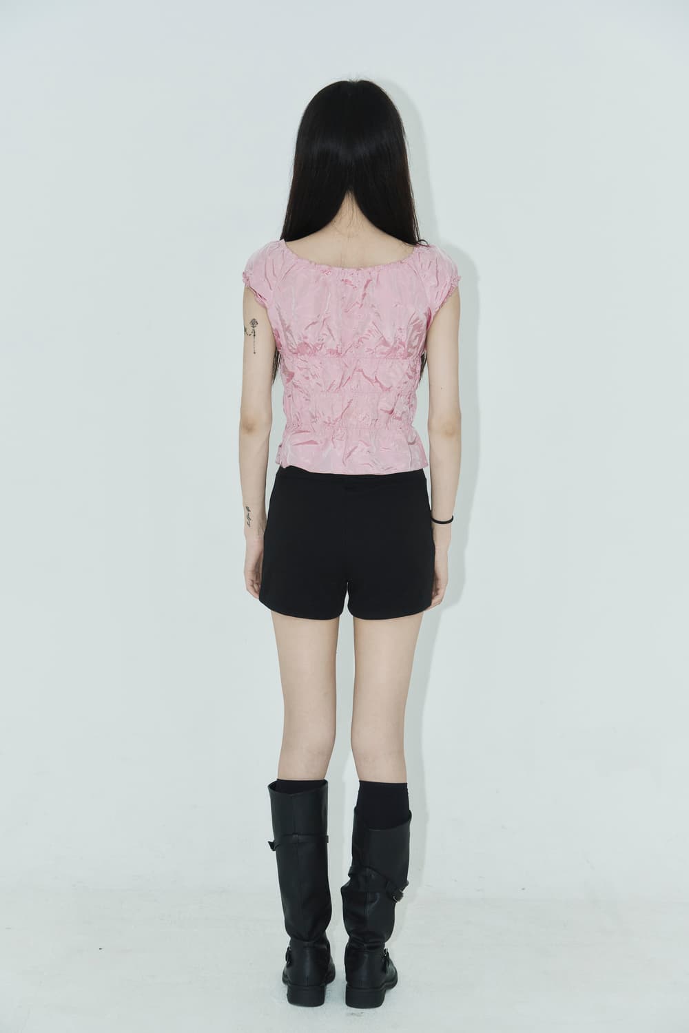 Buberry shirring top 상품이미지4