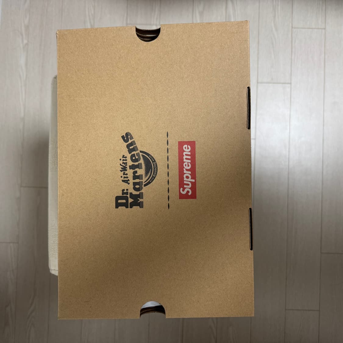 (290) 슈프림x닥터마틴 1461 3-아이슈 블랙 상품이미지6