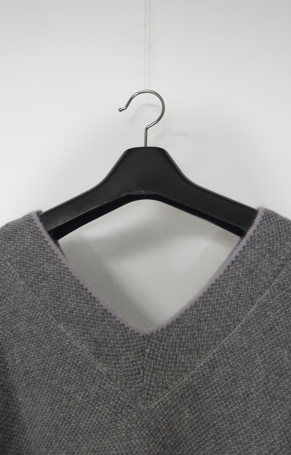 한섬 시스템 2021 울블렌드 브이넥 루즈핏 니트 탑  F 사이즈 상품이미지4