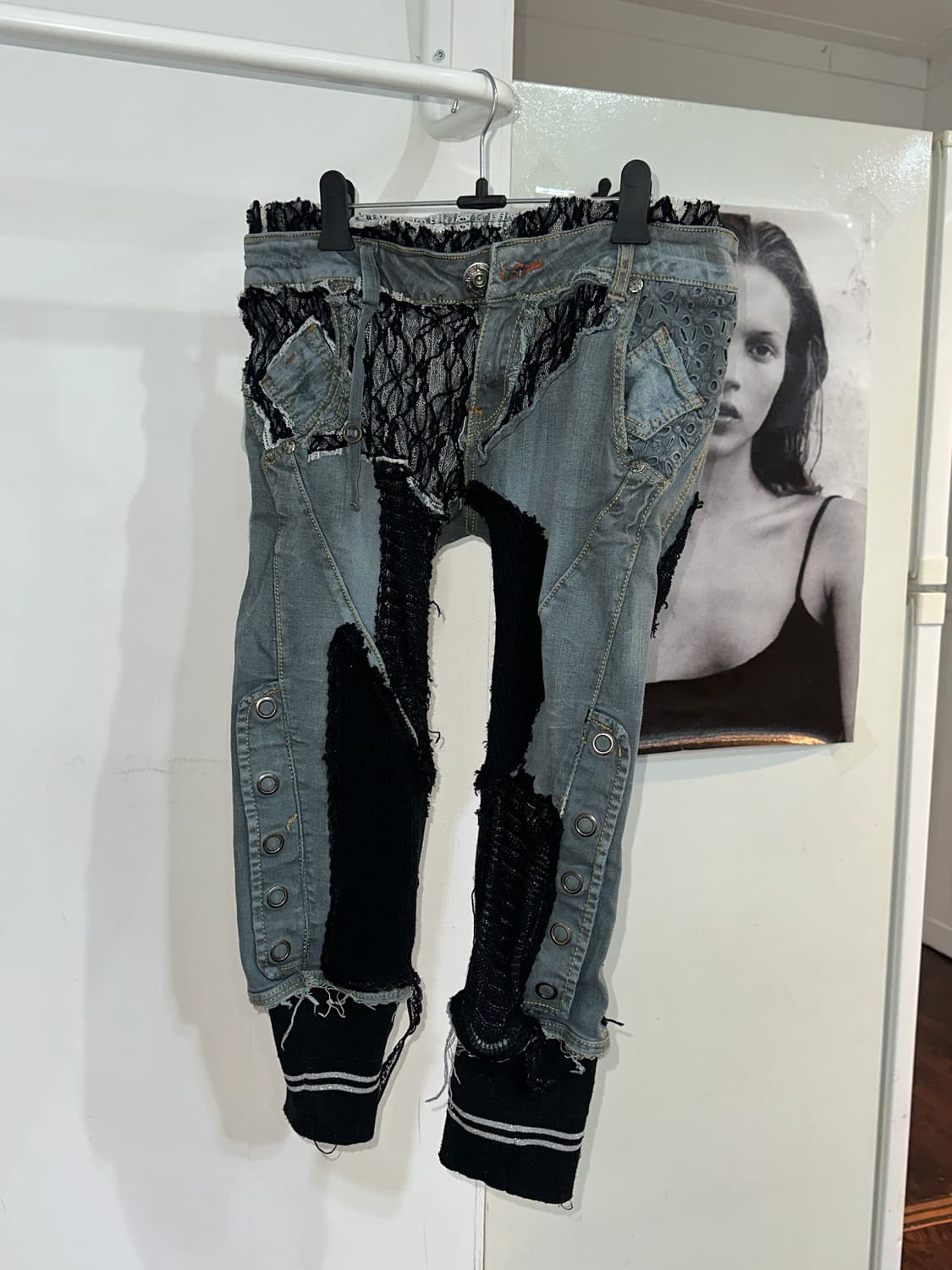 그런지 페어리 빈티지 카프리팬츠 상품이미지2