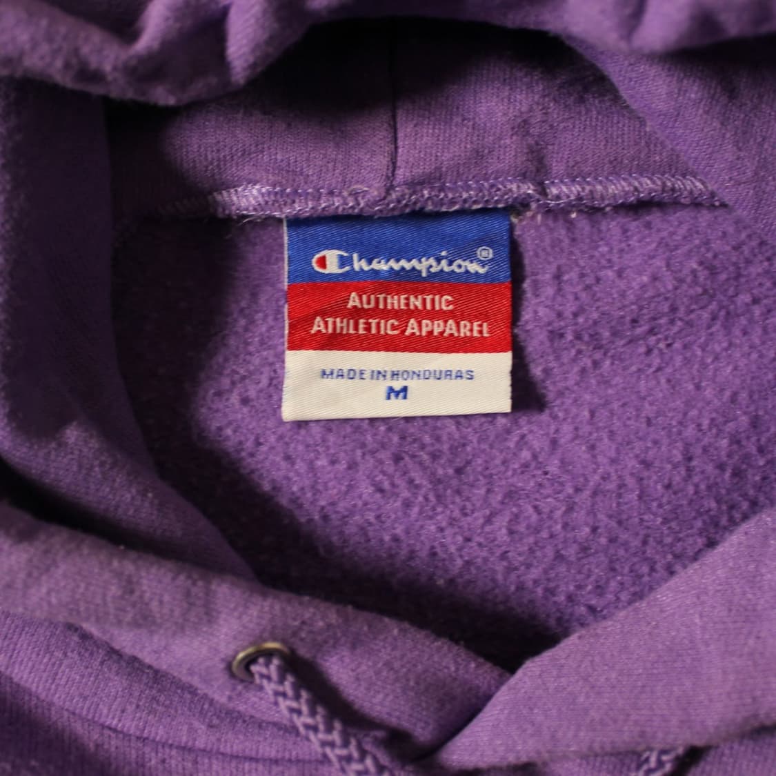 Champion 챔피온 기모 퍼플 후드티  상품이미지4