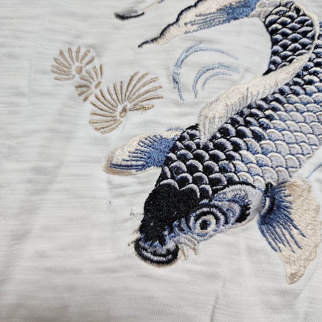 오리엔탈 나그랑 7부 잉어자수 롱슬리브 상품이미지3