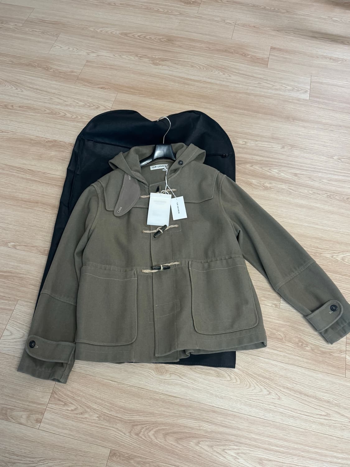 아워레가시 크롭 더플코트 상품이미지3