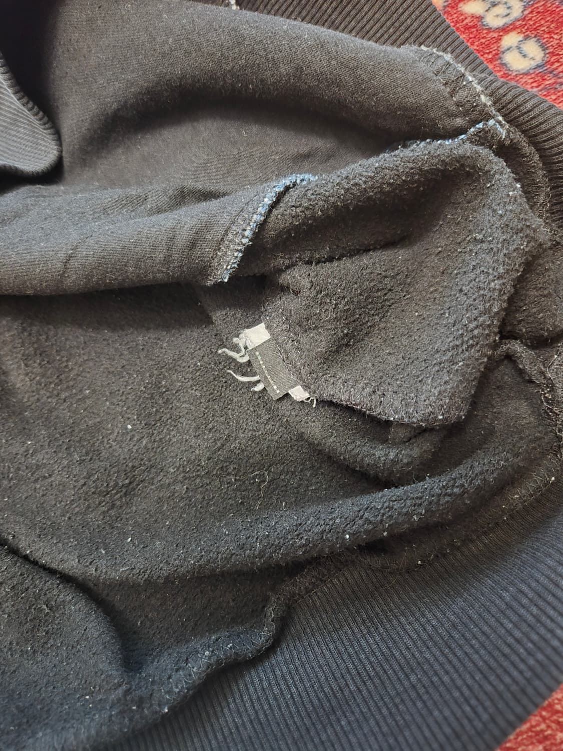 디젤 DIESEL 데님 스타 스웨트 셔츠 (맨투맨) L 상품이미지9