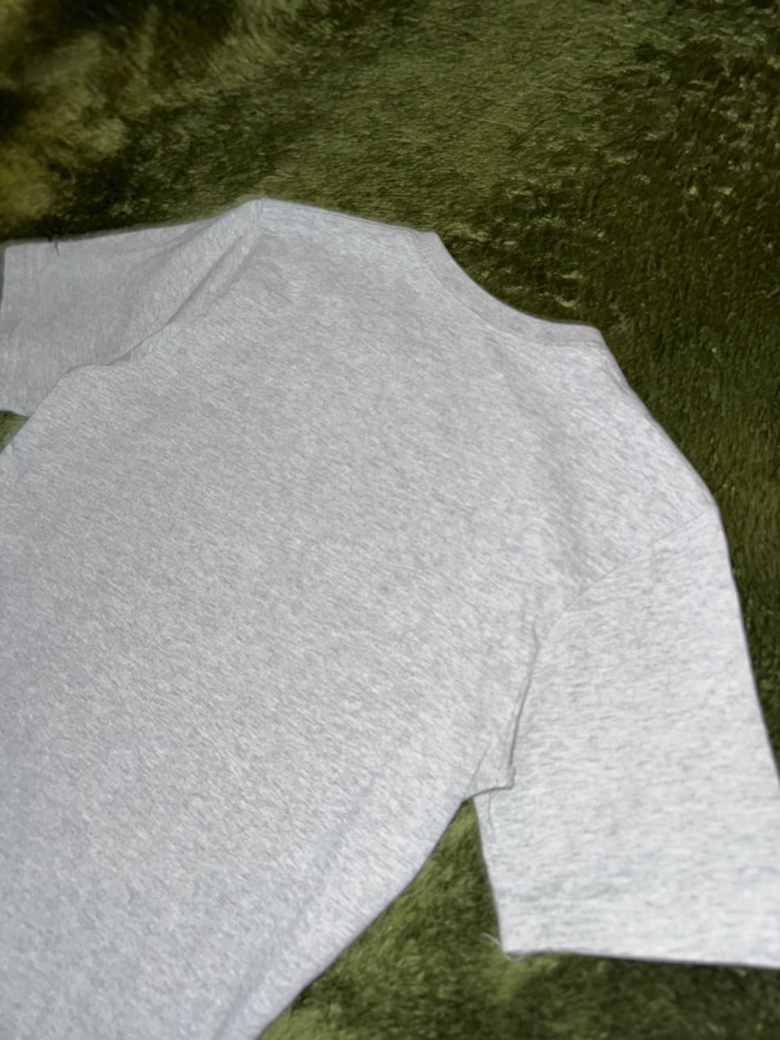 [S] 00s 나이키 Dept 카오스 스티치드 그래픽 티셔츠 그레이 상품이미지8