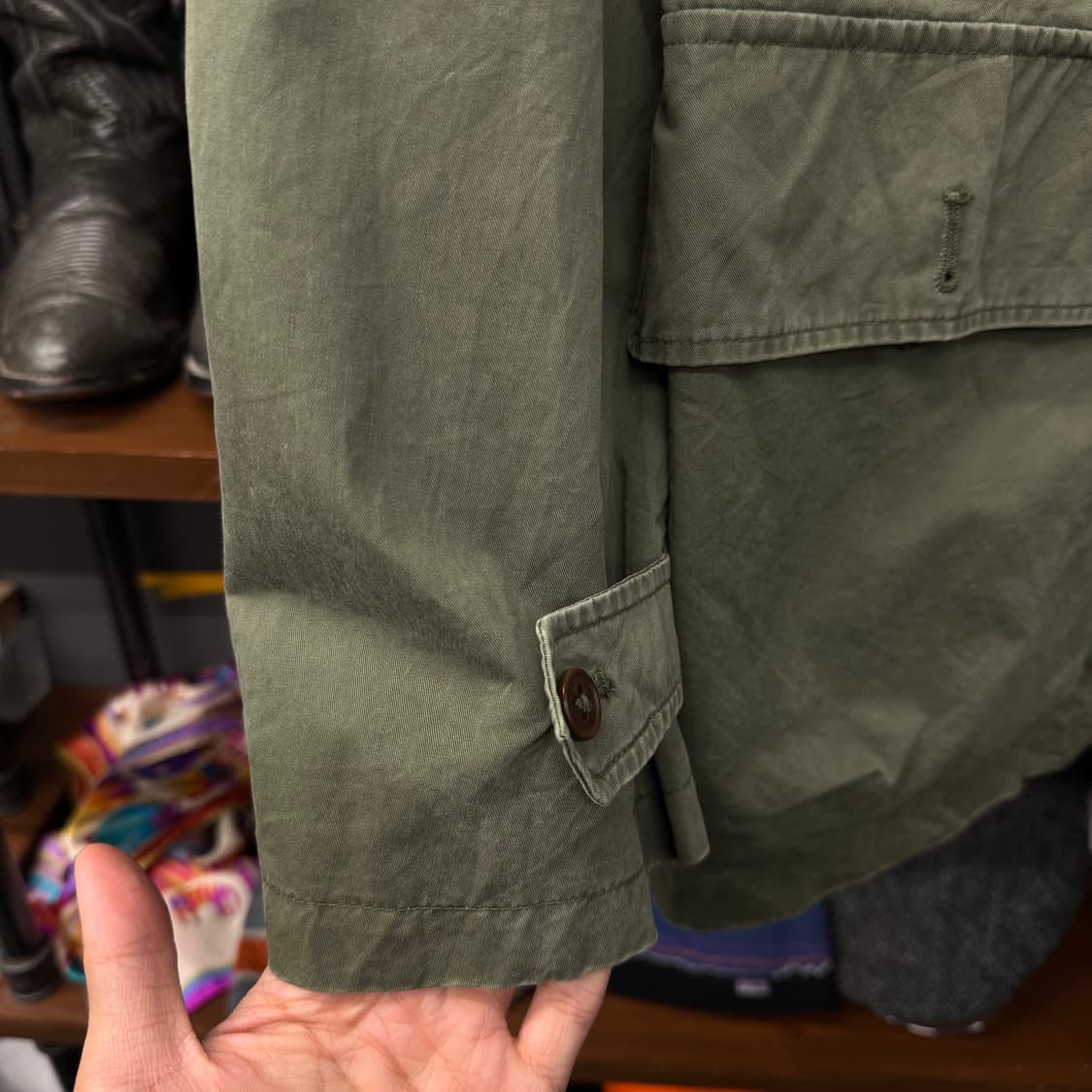 폴로 랄프로렌 밀리터리 복각 헌팅 퍼티그 초어 자켓 N245 상품이미지5