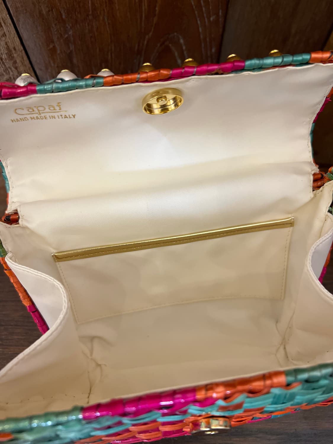 Vintage 뱀부 라탄백 상품이미지6