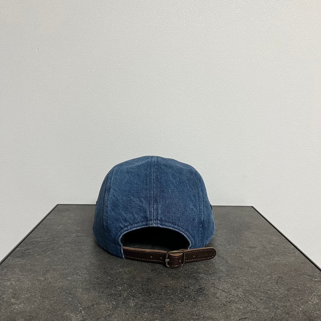 슈프림 워시드 데님 박스로고 캠프캡 모자 상품이미지4