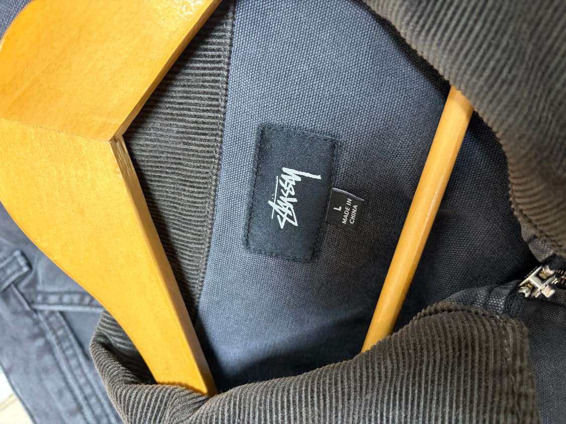 [L]스투시 워시드 캔버스 워크셔츠 상품이미지4