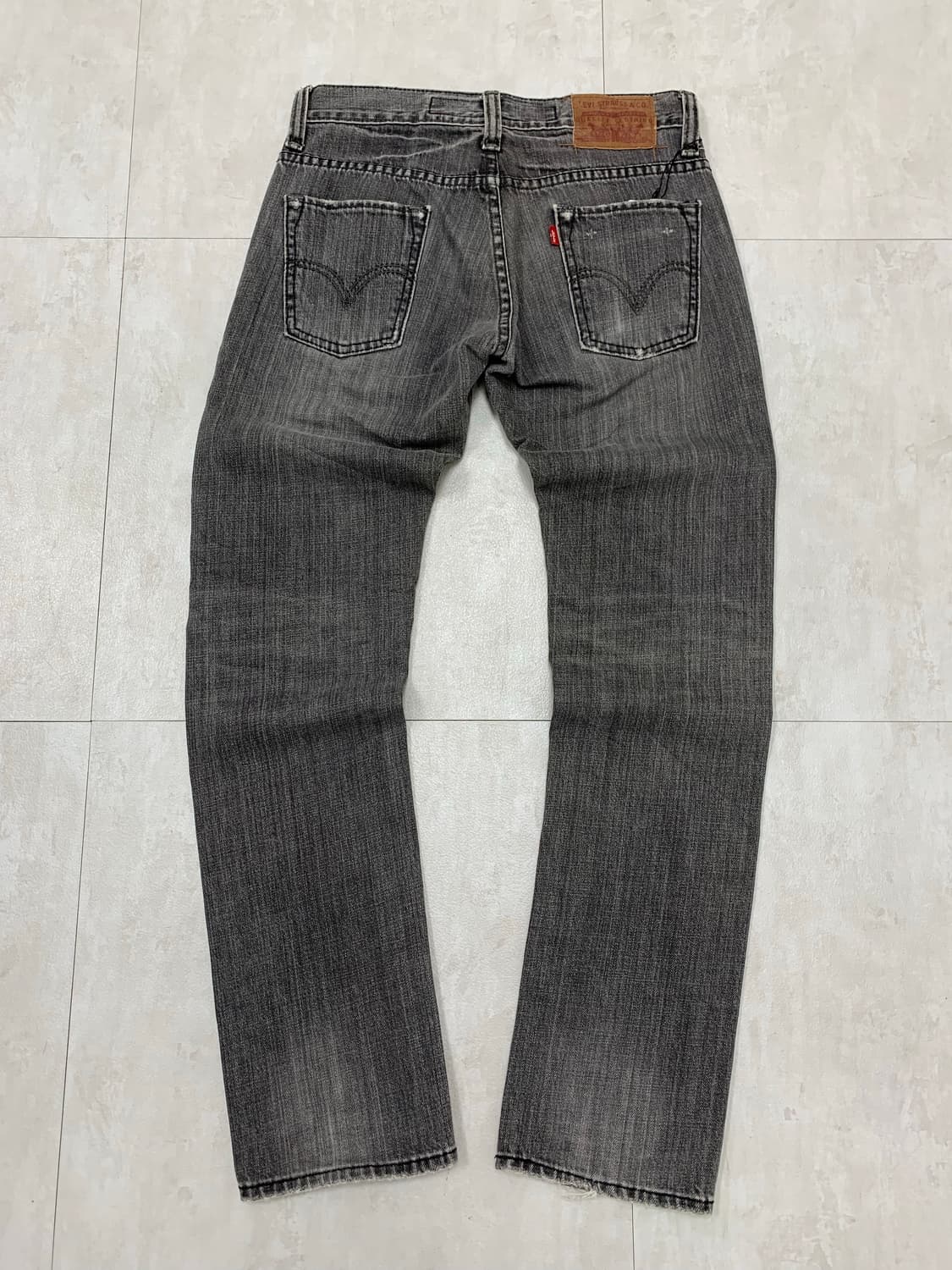 리바이스 511 흑청 데님 팬츠 #313 상품이미지7