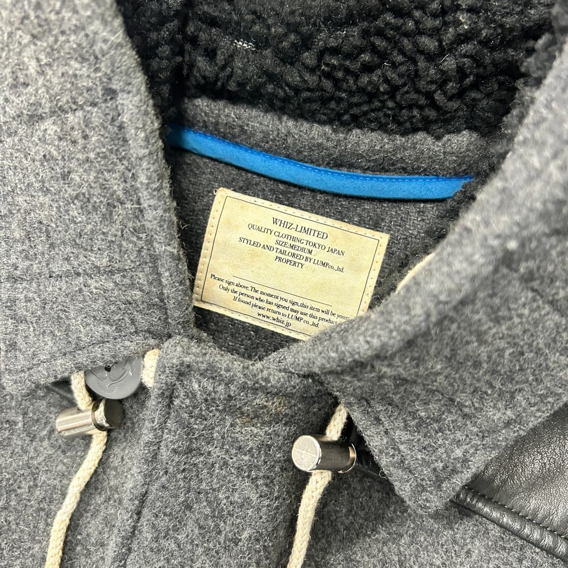 위즈리미티드 울 후드 자켓  상품이미지6