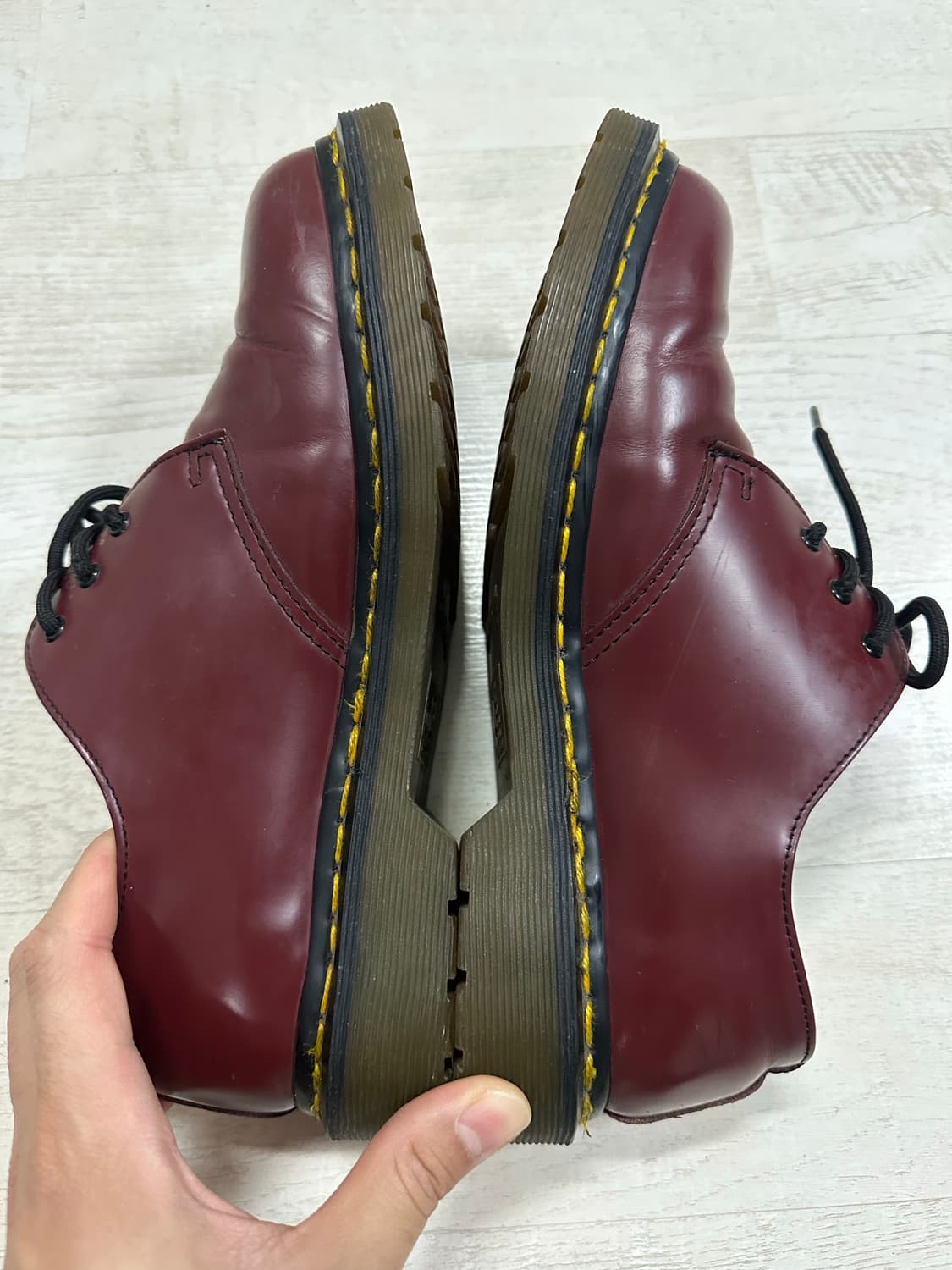 닥터마틴 1461 스무스 체리레드 uk6 상품이미지8