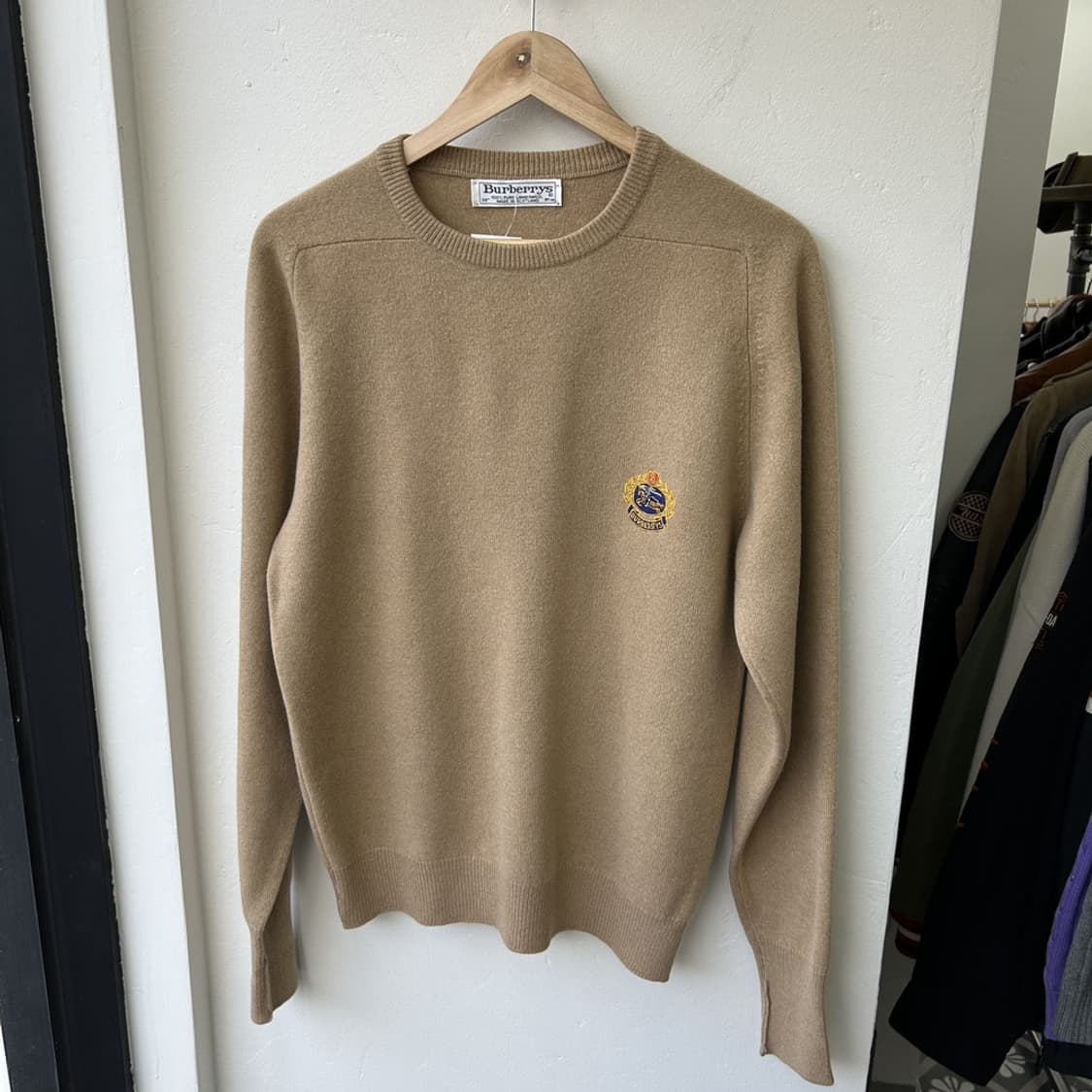 15346 - 버버리 자수 울 니트 (램스 울 100%) 상품이미지2
