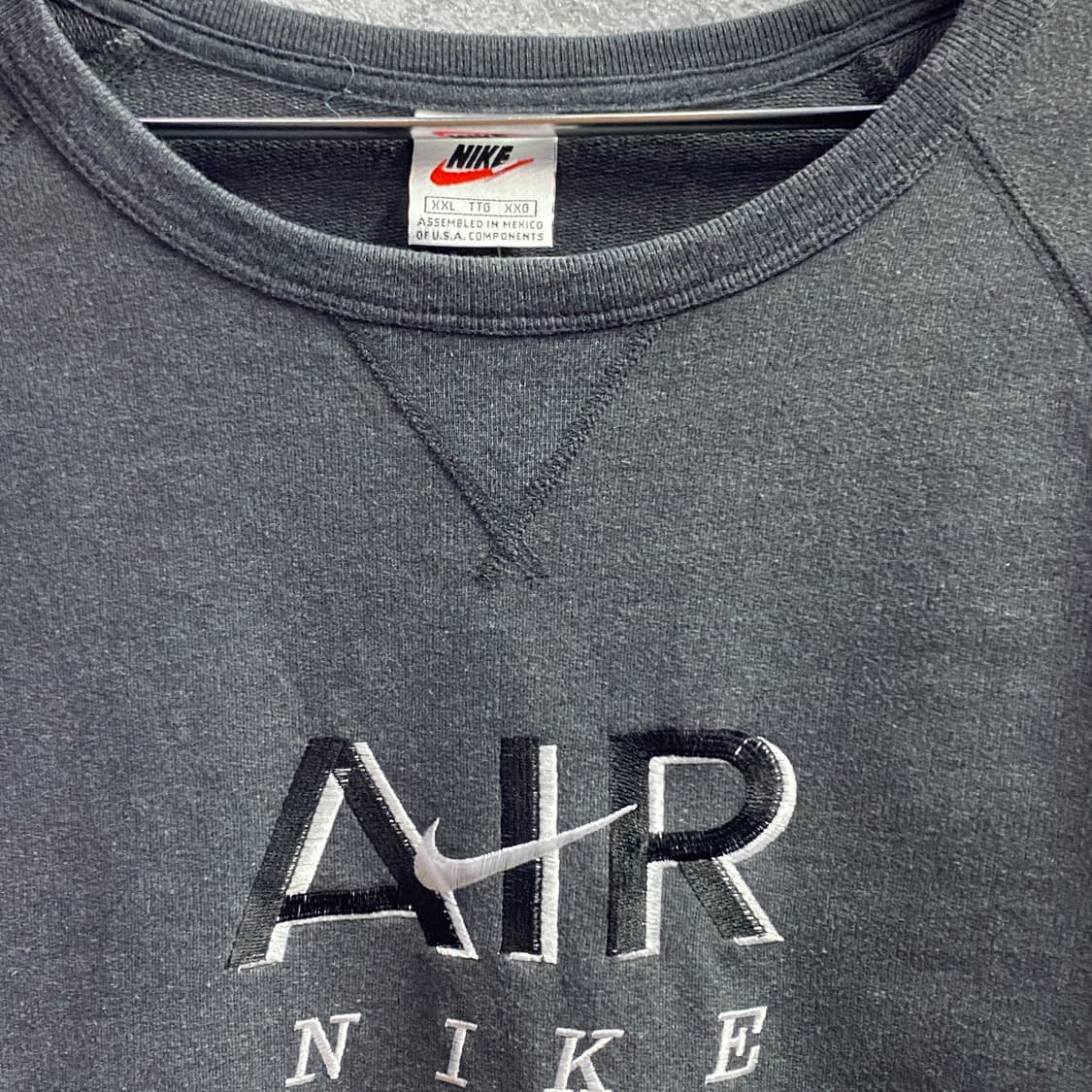 나이키 에어 스우시 그레이 스웻셔츠 B2834 상품이미지3