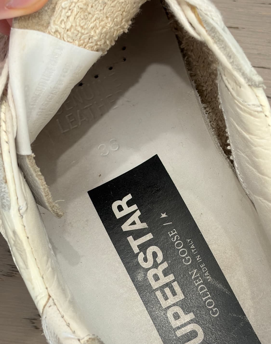 골든구스 화이트 스니커즈 상품이미지7