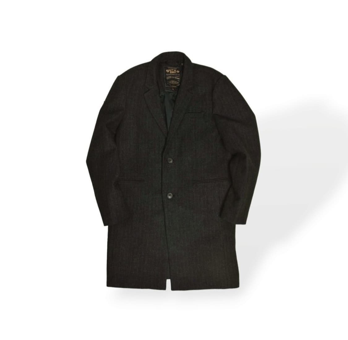 슈퍼드라이 울 헤링본 코트 체스터 싱글 코트 N216 hp23121803 상품이미지4