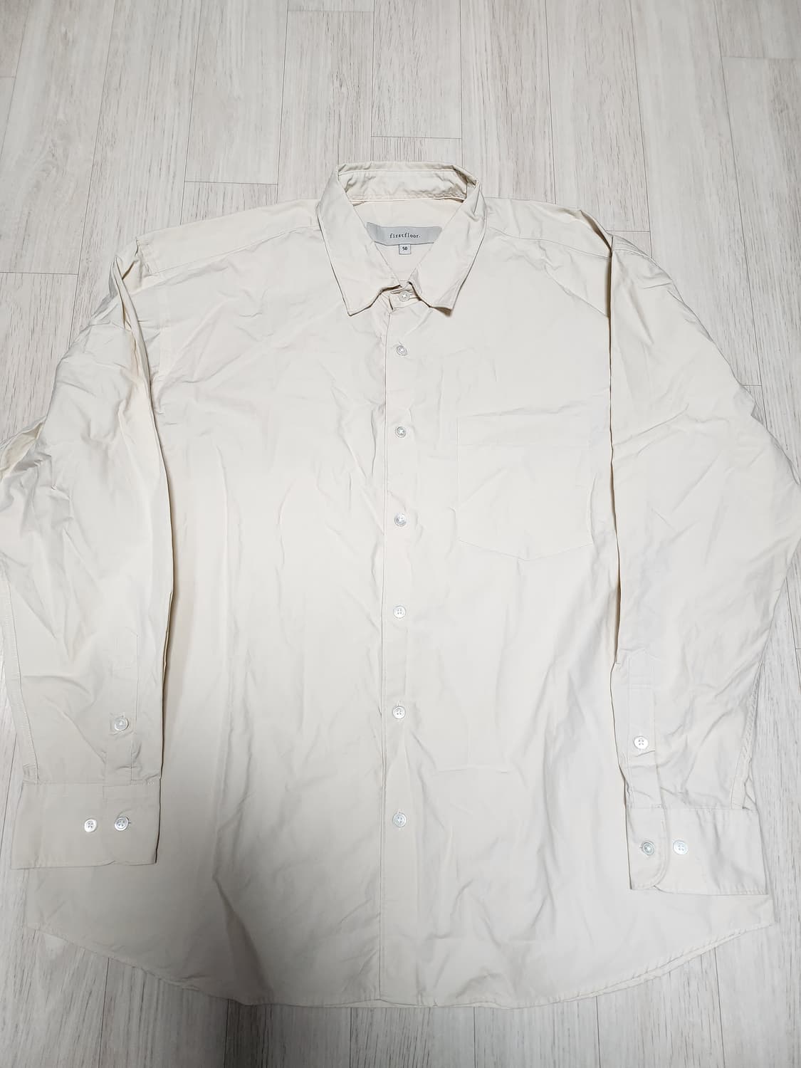퍼스트플로어 새커 셔츠 아몬드 50 상품이미지1