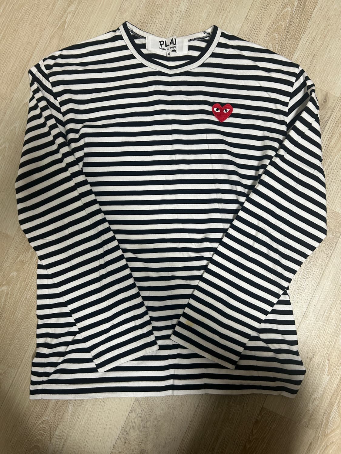 꼼데가르송 보더티 스트라이프 XL 상품이미지1