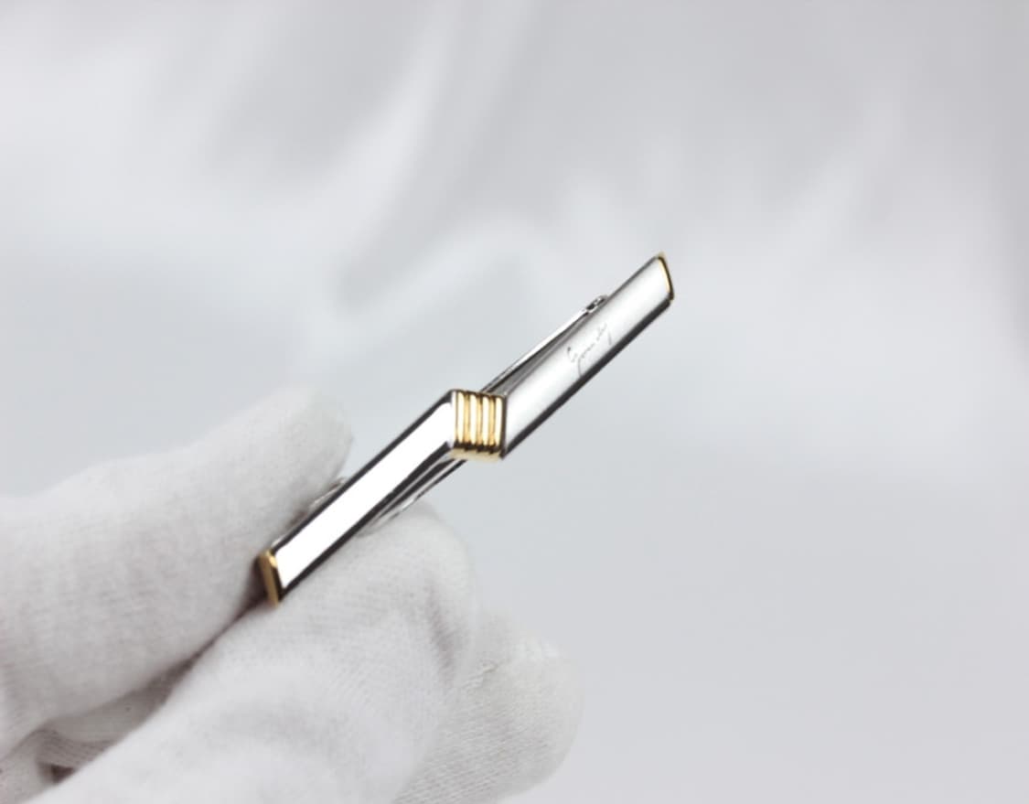 지방시 A-등급 5.3cm 남자 명품 넥타이핀 빈티지 상품이미지4