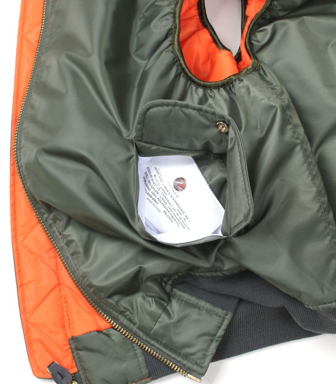 THRIFTY LOOK MA1 ベスト 2WAY 상품이미지10