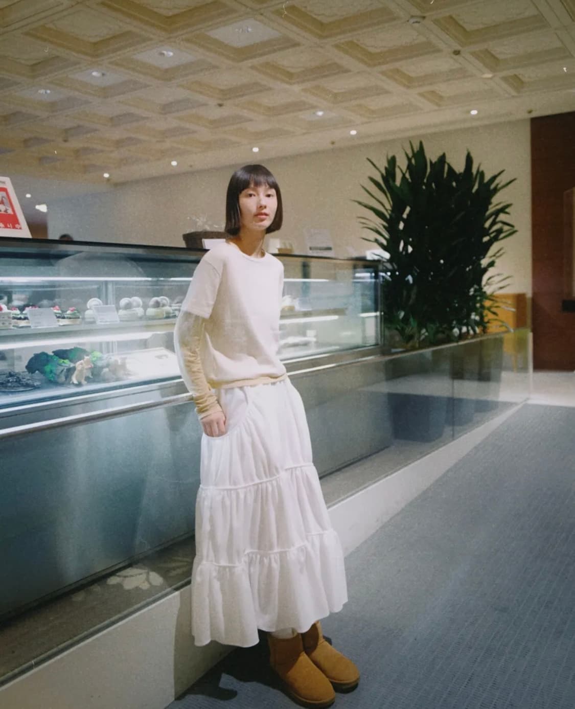 로액슈얼 플리스 루즈 포켓 치마 상품이미지3