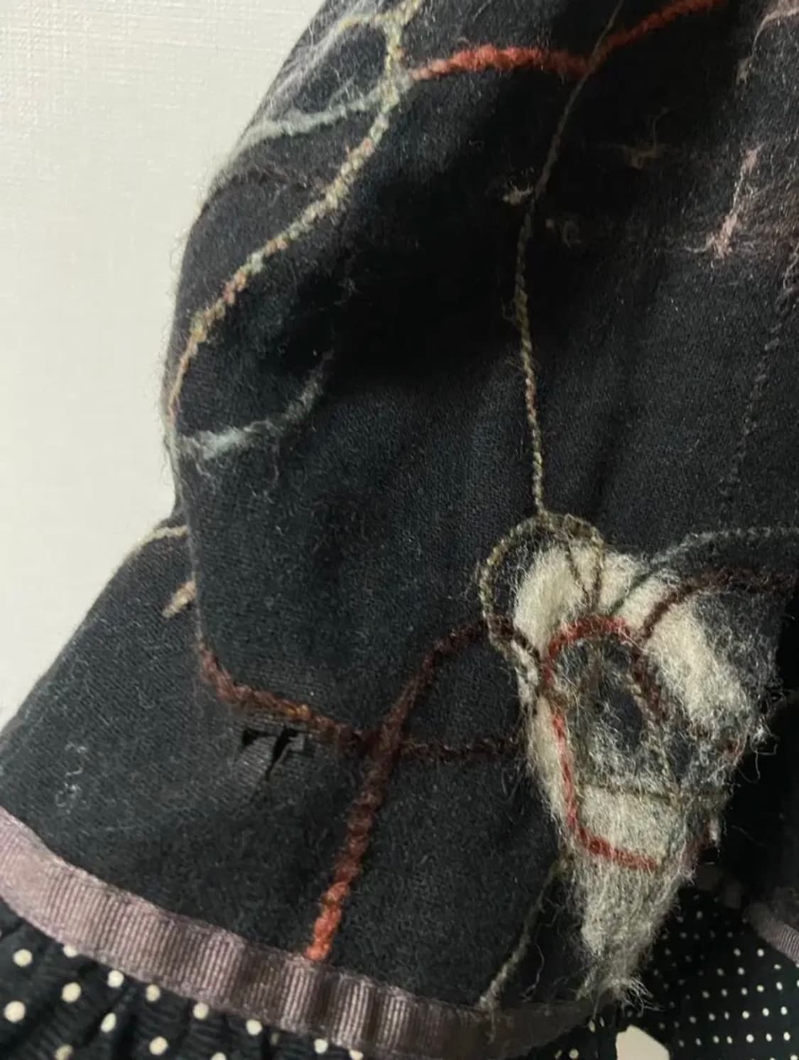 빈티지 고스 롱 스커트 상품이미지3