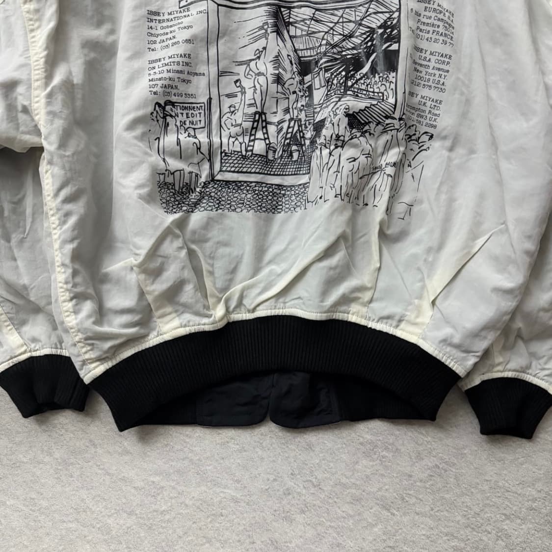 AW 88/89 이세이미야케 스태프 자켓 상품이미지4
