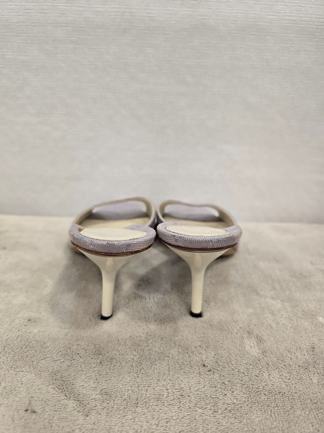 구찌 파르마 GG 캔버스 슬라이드 뮬 36(230) 상품이미지4