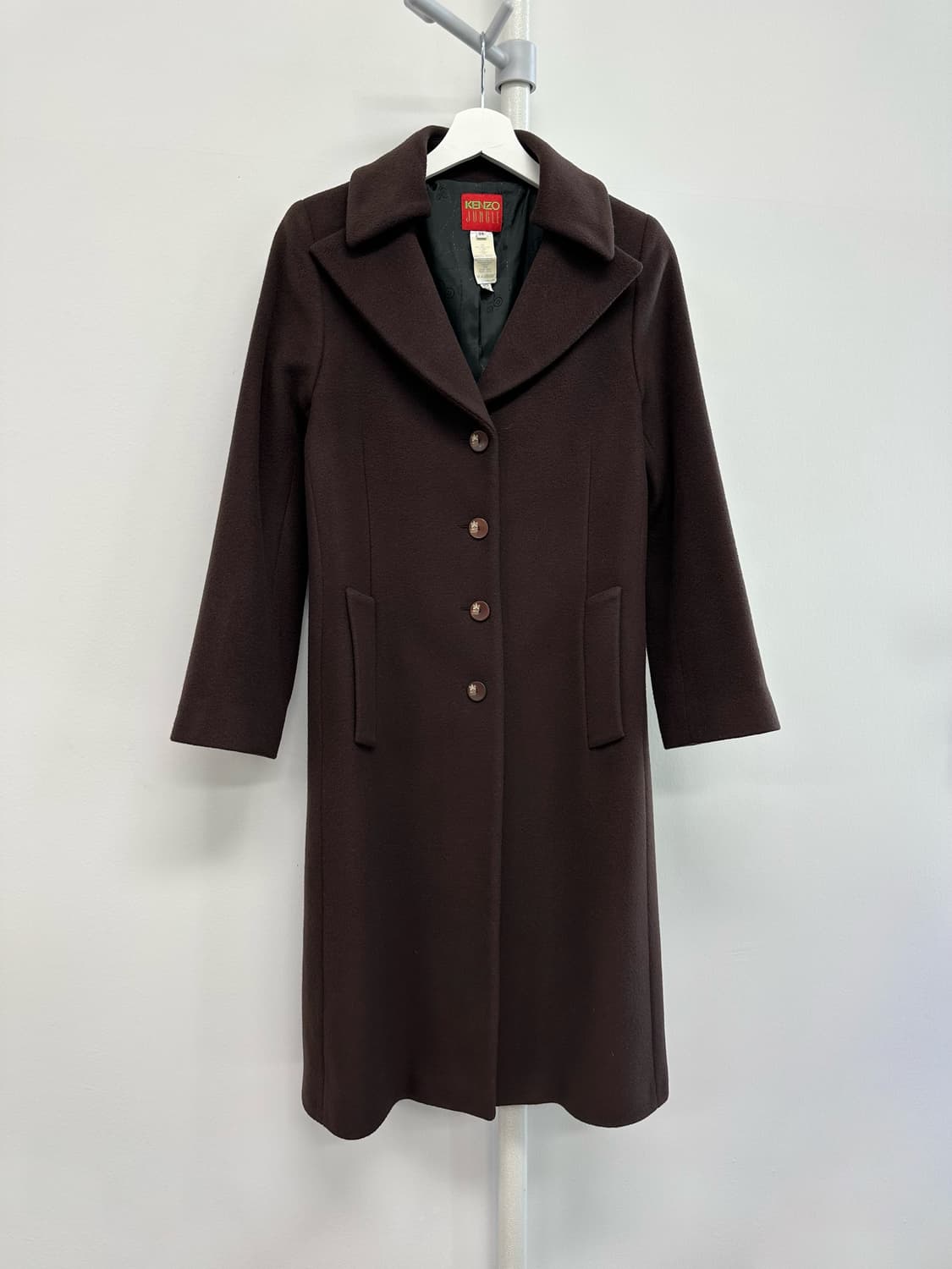 겐조 울캐시미어 롱 코트 상품이미지1