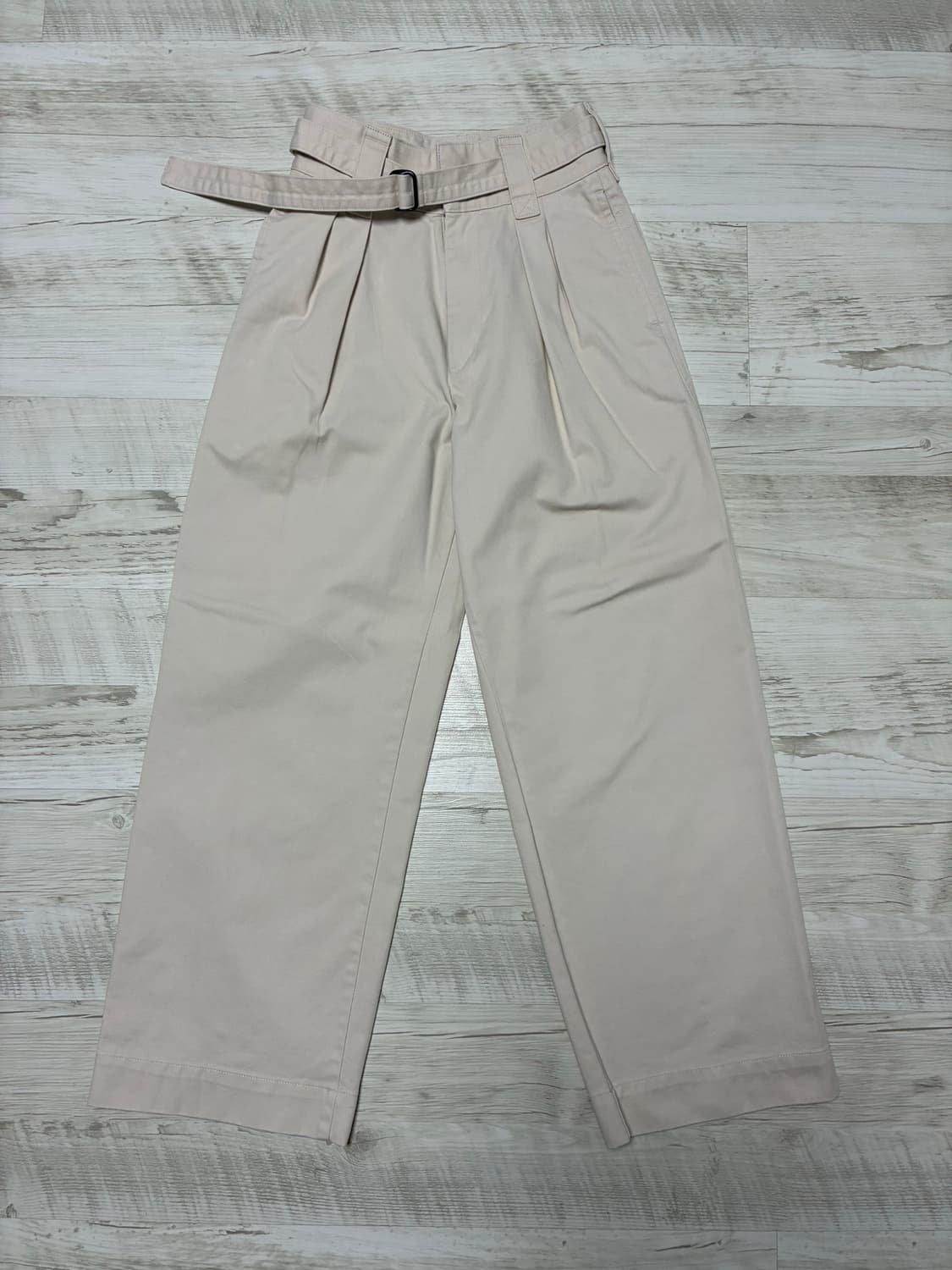 유니클로U 벨티드와이드팬츠 55 상품이미지2