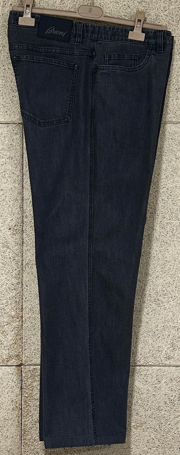 브리오니 블랙 워싱진 데님 팬츠 상품이미지2