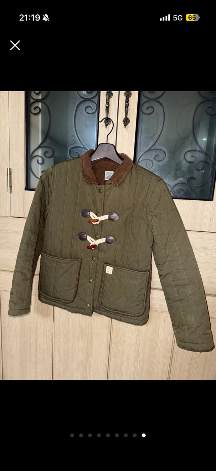 치키타 퀼팅 점퍼 카키 224101SKH 상품이미지9