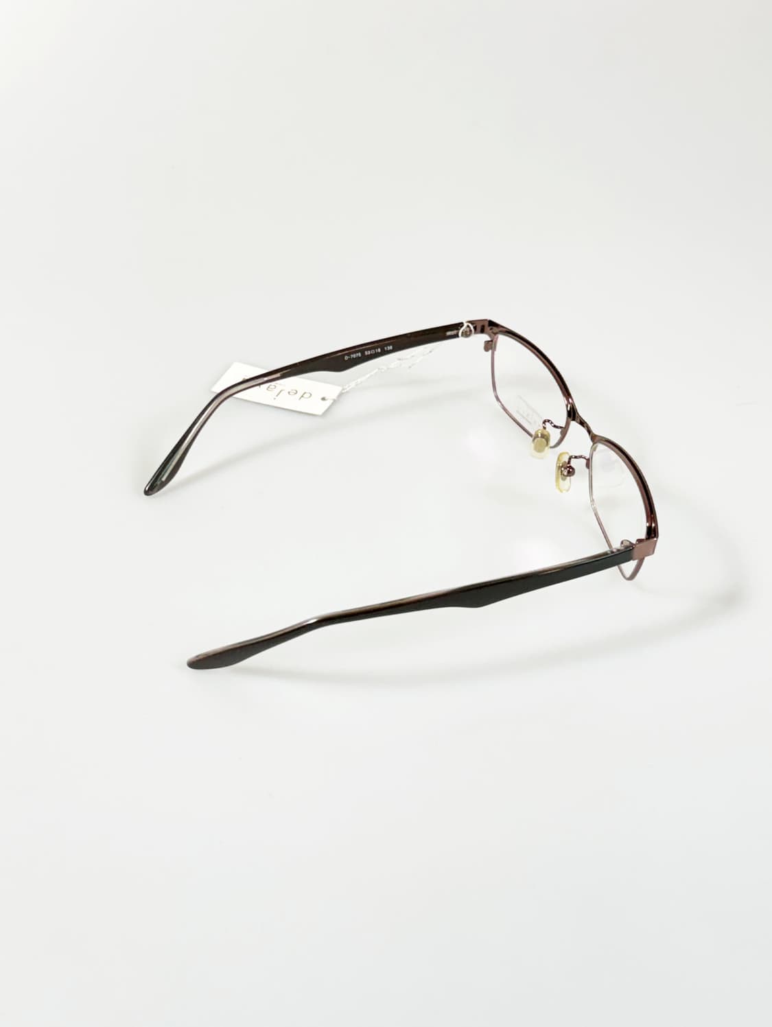DEJAVU 슬림 스퀘어 메탈 프레임 빈티지 안경 상품이미지4