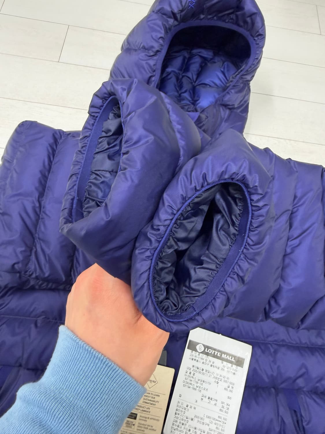 아크테릭스 세륨 소울소닉 L 사이즈  안입었습니다  상태 9.999/10 상품이미지2