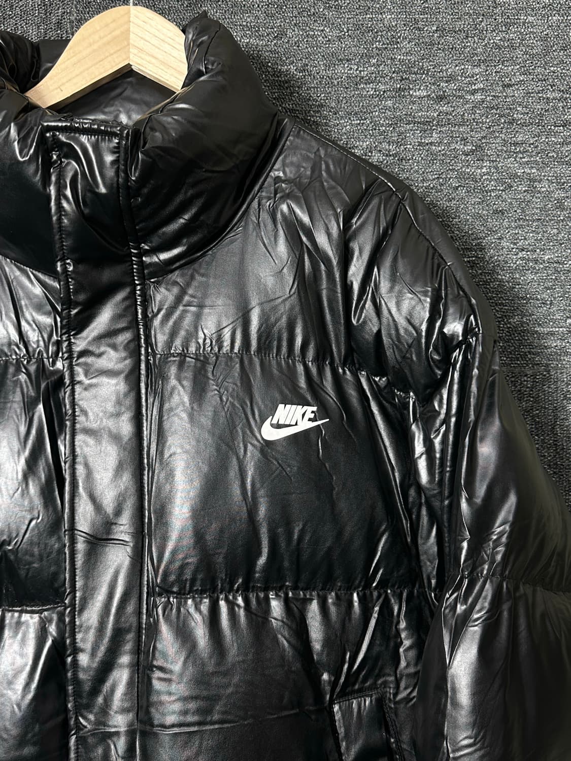 나이키 여성 써마핏 블랙 패딩 M 상품이미지5