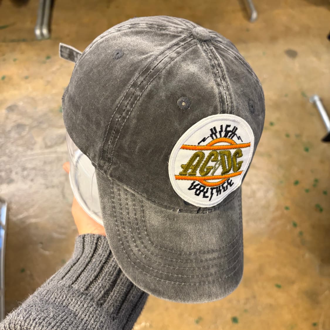 90s USA 빈티지 ACDC 볼캡 야구모자 모자 상품이미지3
