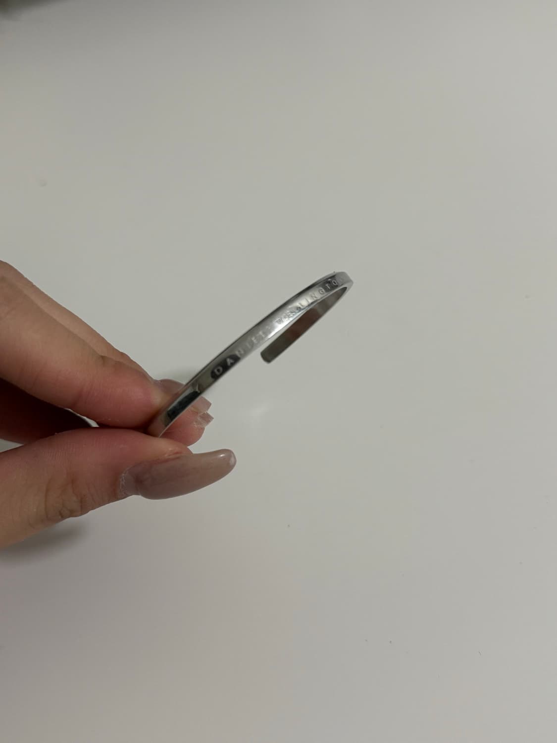 다니엘웰링턴 실버 뱅글 상품이미지2