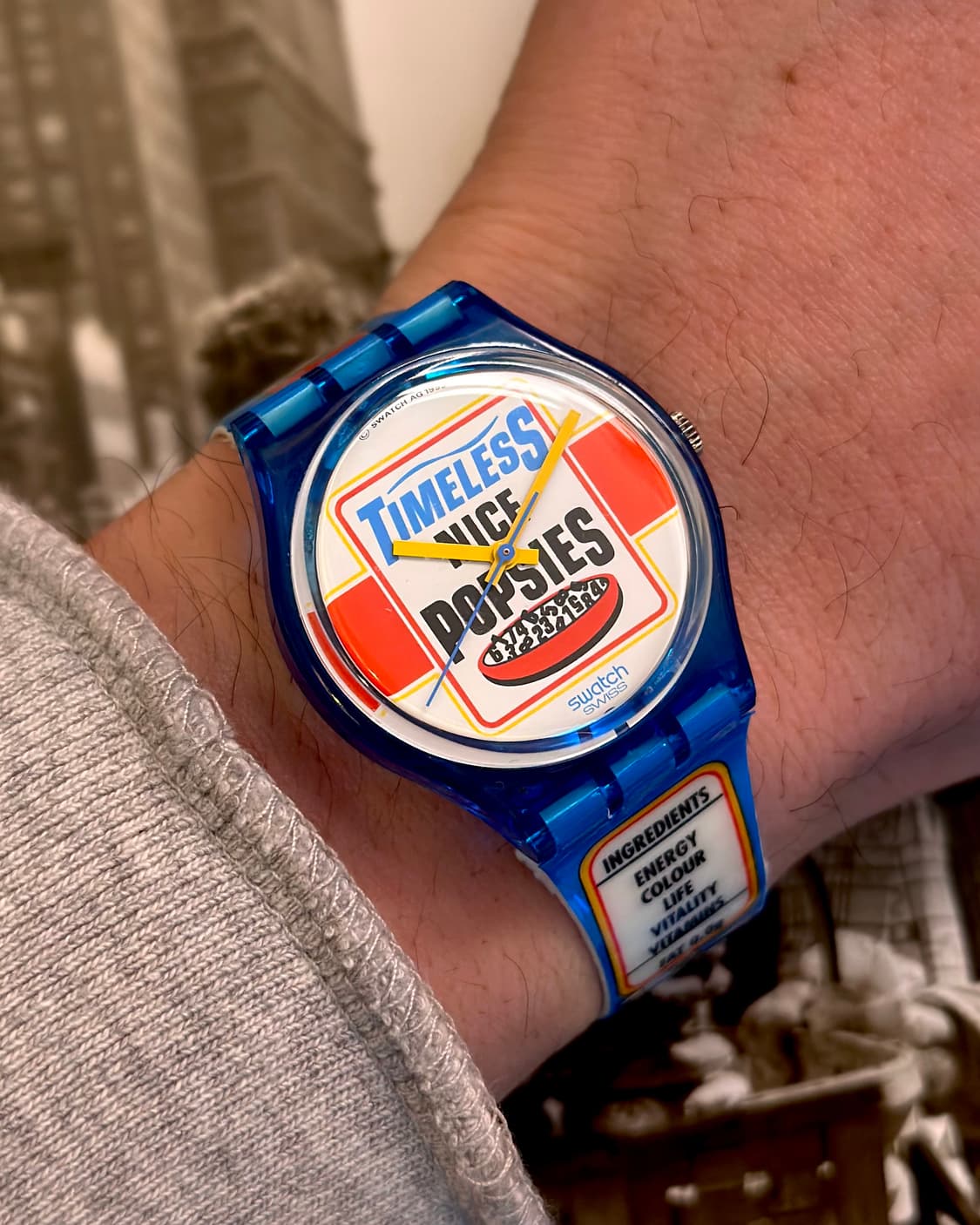 95년판) 빈티지 스와치 젠트 good morning 상품이미지1