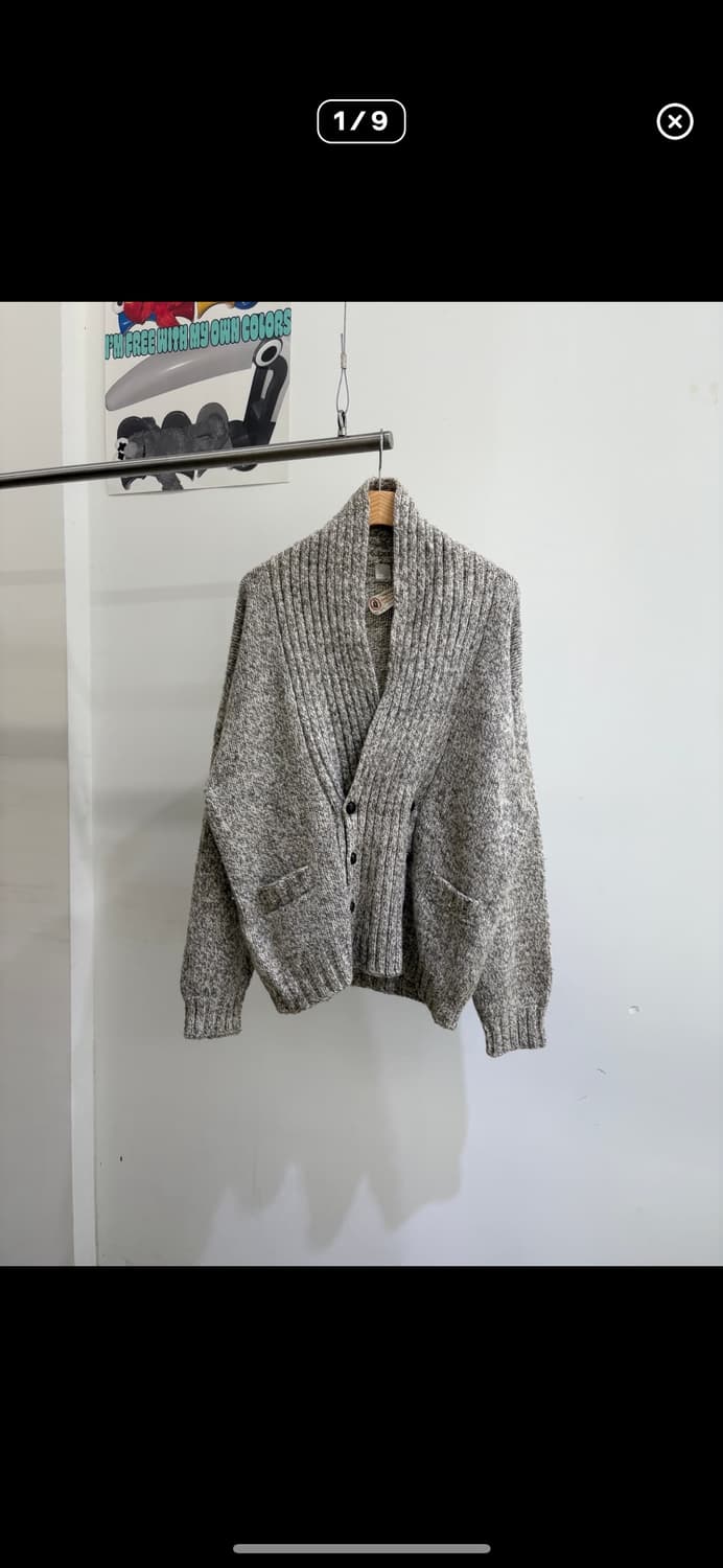 SHETLAND ISLANDS (Made in UK) 가디건 상품이미지1