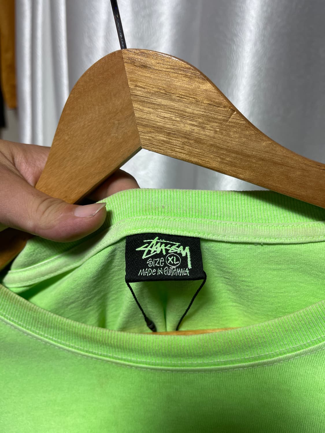 스투시 아워레가시 롱슬리브 XL size 상품이미지4