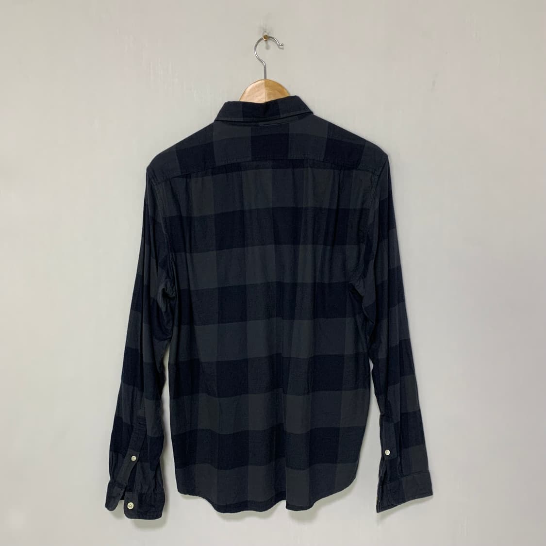 랭글러 빈티지 체크 남방 셔츠 남녀공용 L 상품이미지4