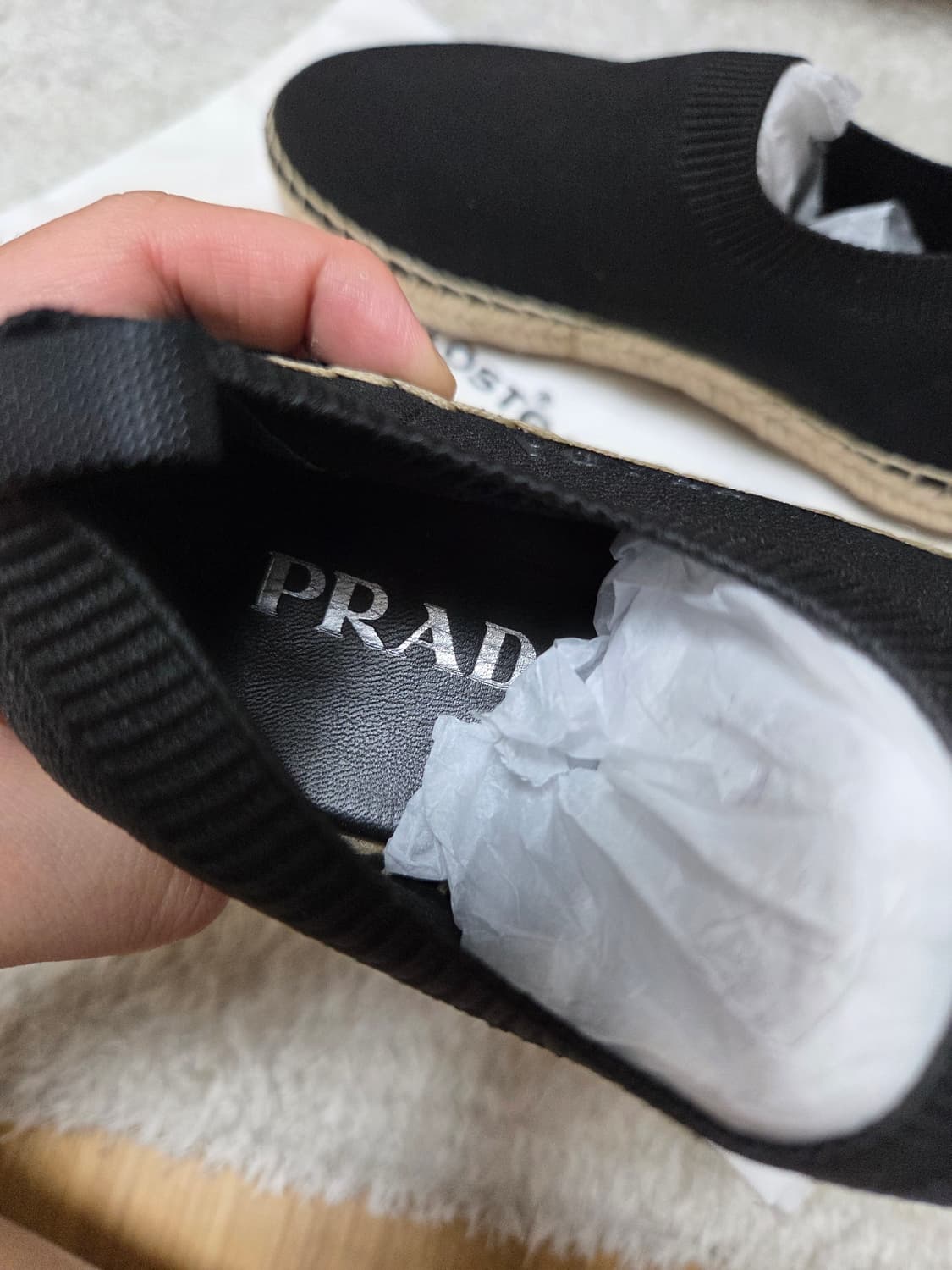 프라다 니트삭스 에스파듀 [size 37] 상품이미지4
