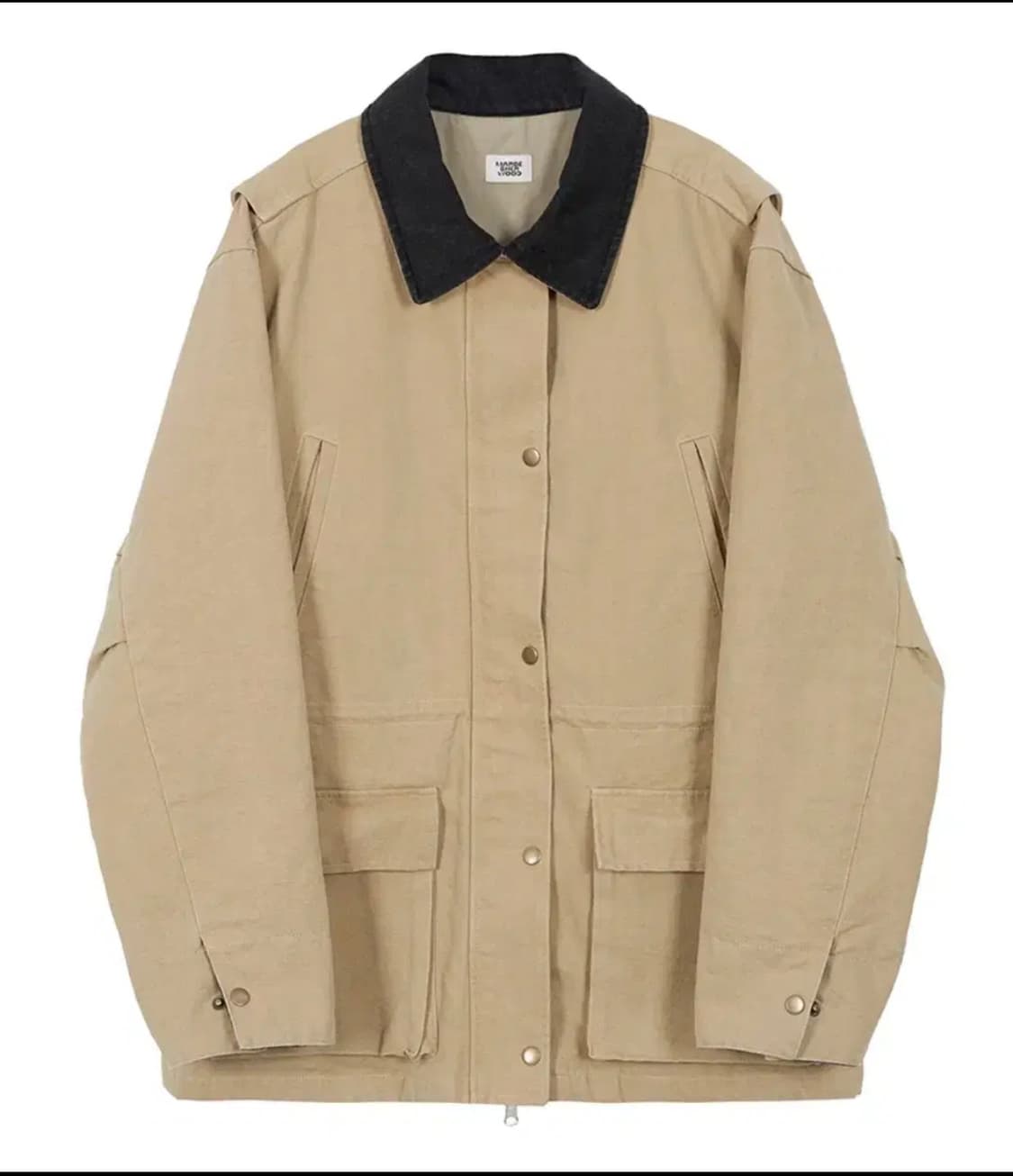 마지셔우드 워시드 워크자켓 베이지 s/m 상품이미지1