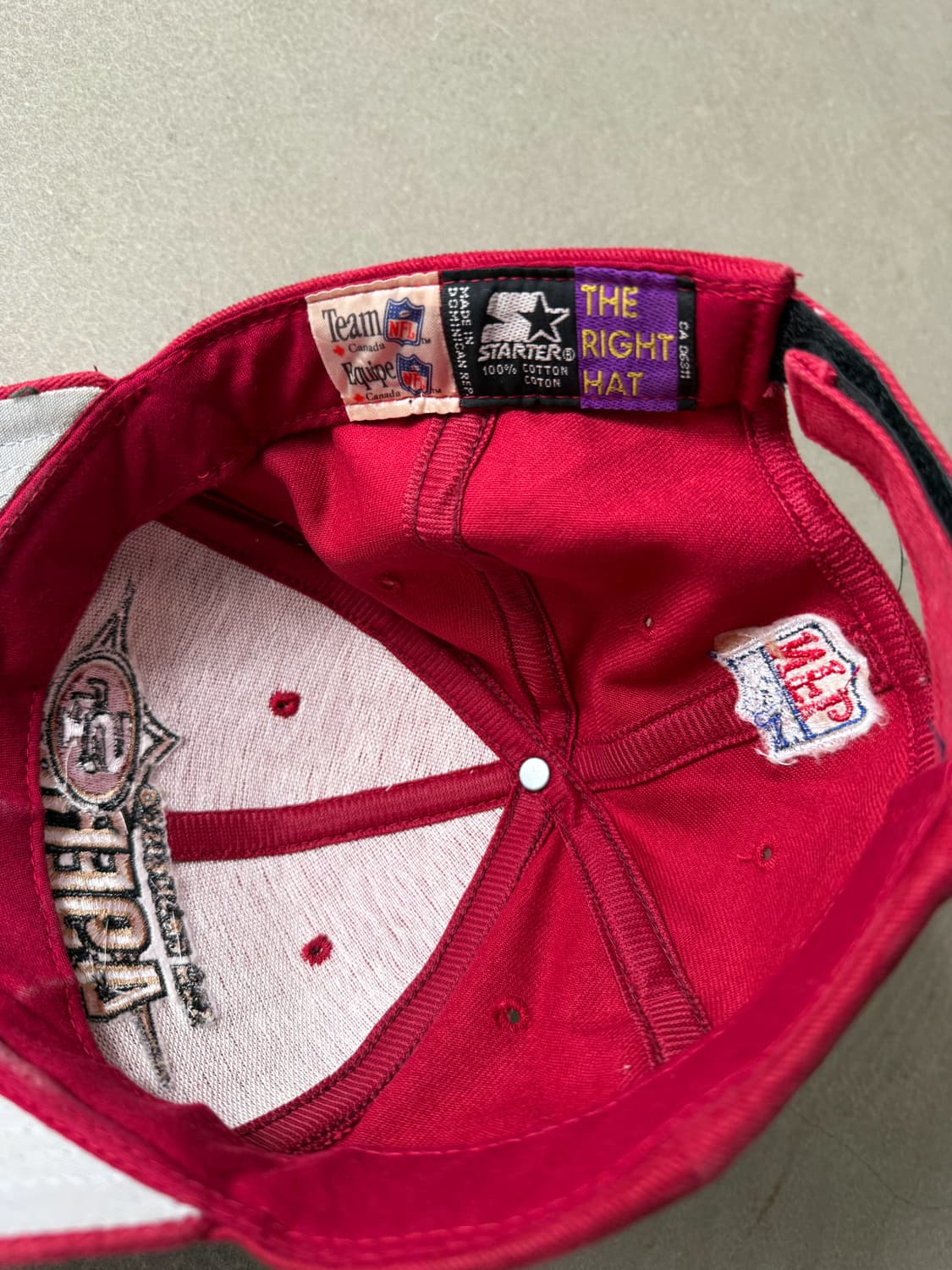 Vintage  NFL San Francisco 49ers Cap 상품이미지6