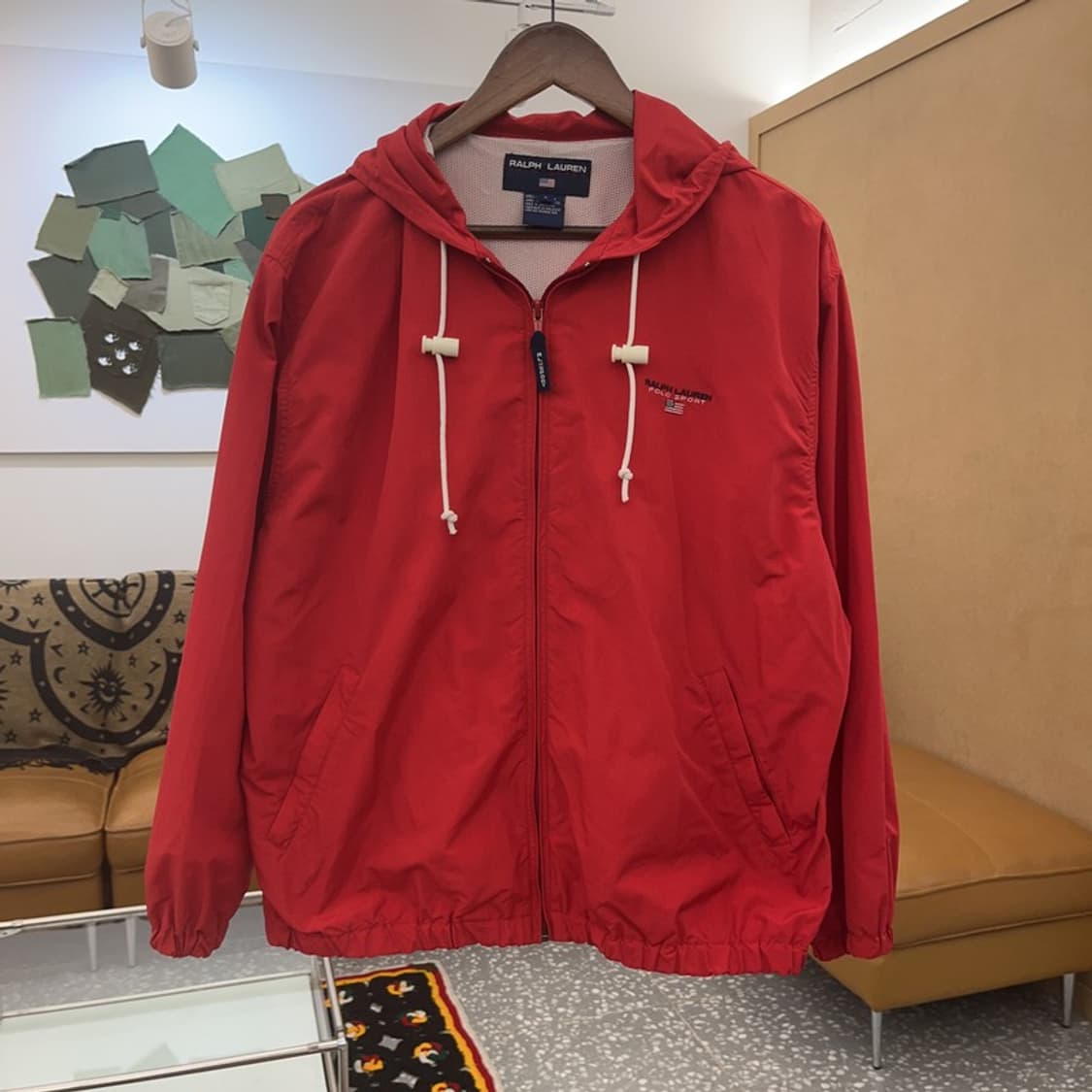 폴로 랄프로렌 올드스쿨 레트로 바람막이 자켓 L C07688 상품이미지3