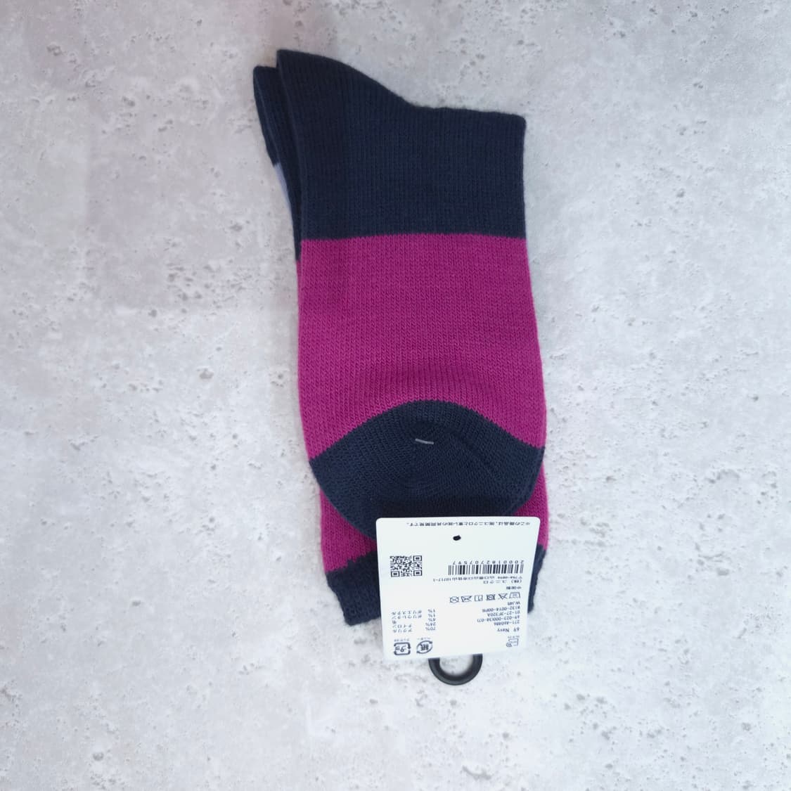 UNIQLO × PRINCESSE tam.tam 히트텍 배색 겨울양말 상품이미지2