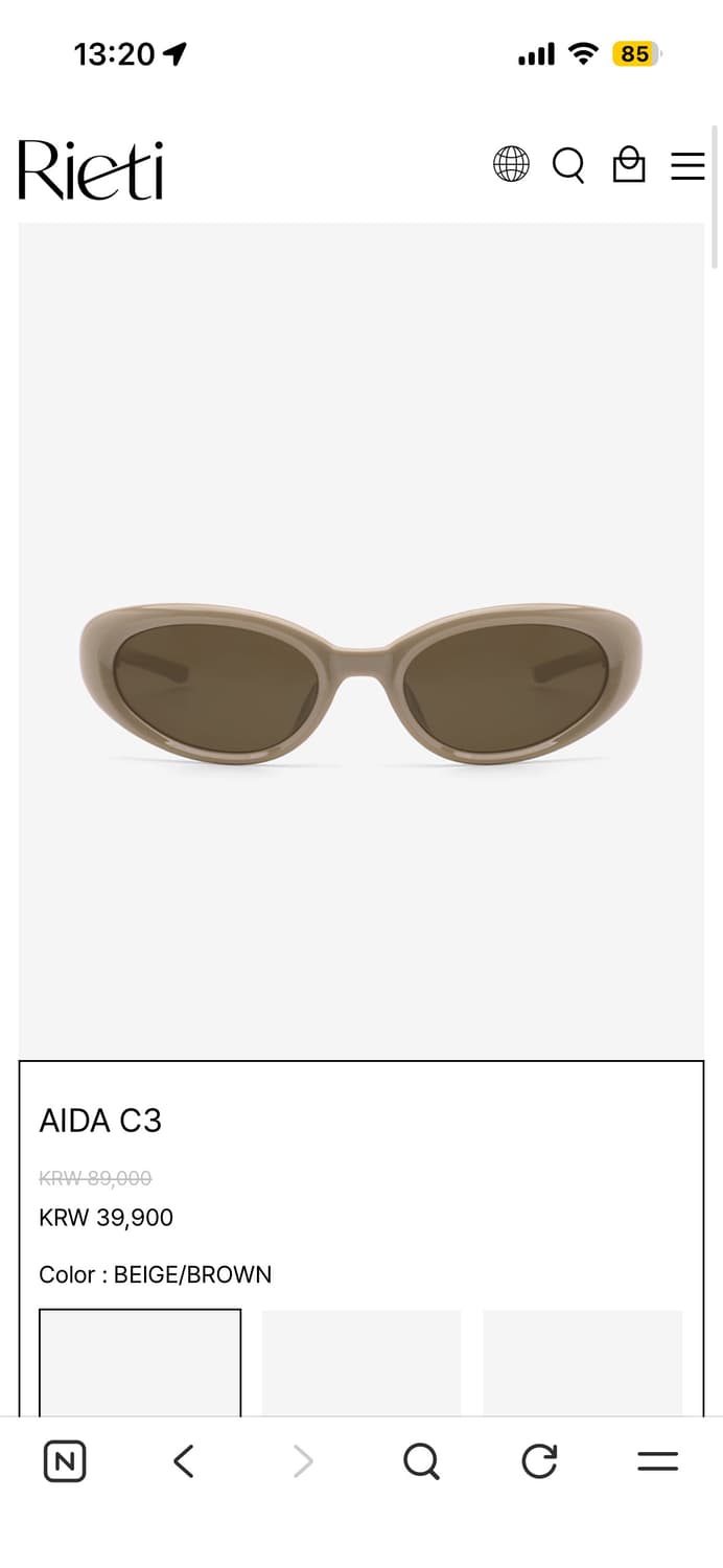 리에티 선글라스 상품이미지1